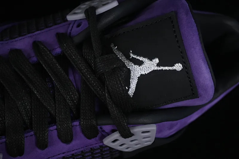 All categories Air Jordan Jordan series basketball shoes Air Jordan 4 GX foreign trade version Air Jordan 4 Retro AJ4 Joe 4 suede purple 766296